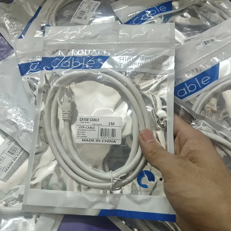 for Class 6 Clearance Gigabit Network Cable 1.5m 2m 3m 5m 10m 20m Ethernet LAN Patch Cord RJ45 Data Cable for PC Router