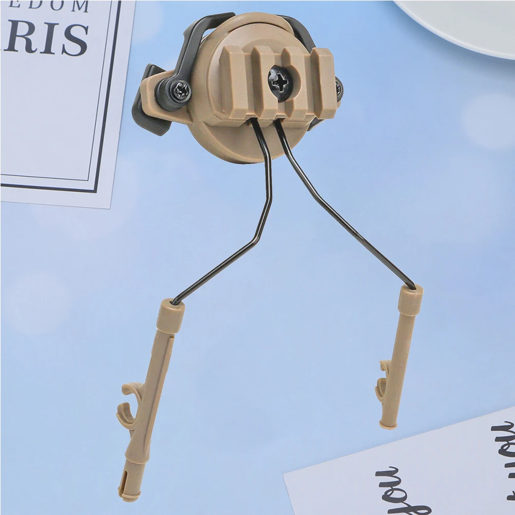 

Rotary Headphone Adapter Rail Holder for 19-21Mm Guide Rail Outdoor Parts Headset Accessory Mud Color