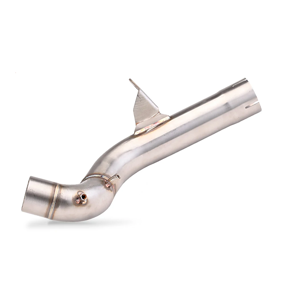 

STLF Middle Section of Exhaust Pipe of Motorcycle Exhaust System 50.8mm I.D for F750GS/F850GS ADV Silver Stainless Steel Materia