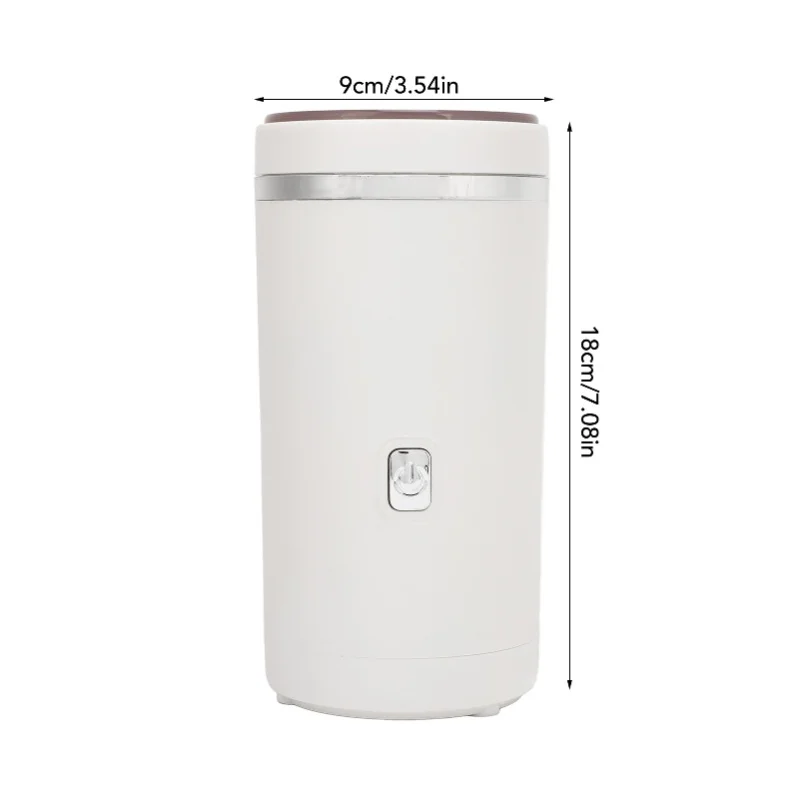 180ml Electric Coffee Bean Grinder Stainless Steel Multifunction Portable Mill Spice Grinder With Transparent Cover