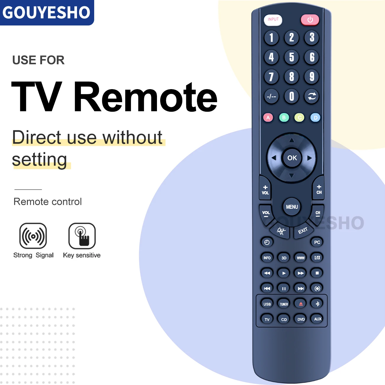 New Remote Control for MCINTOSH MX119, MX135, MA6900, C220, MA6300 Audio