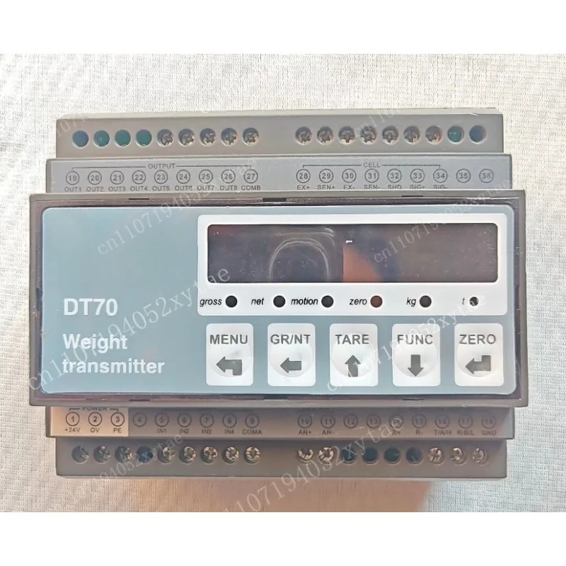 DT70 Digital Weight Transmitter, DC24V, 4-20mA/0-10V/0-5V Output, RS485 Communication, Test OK