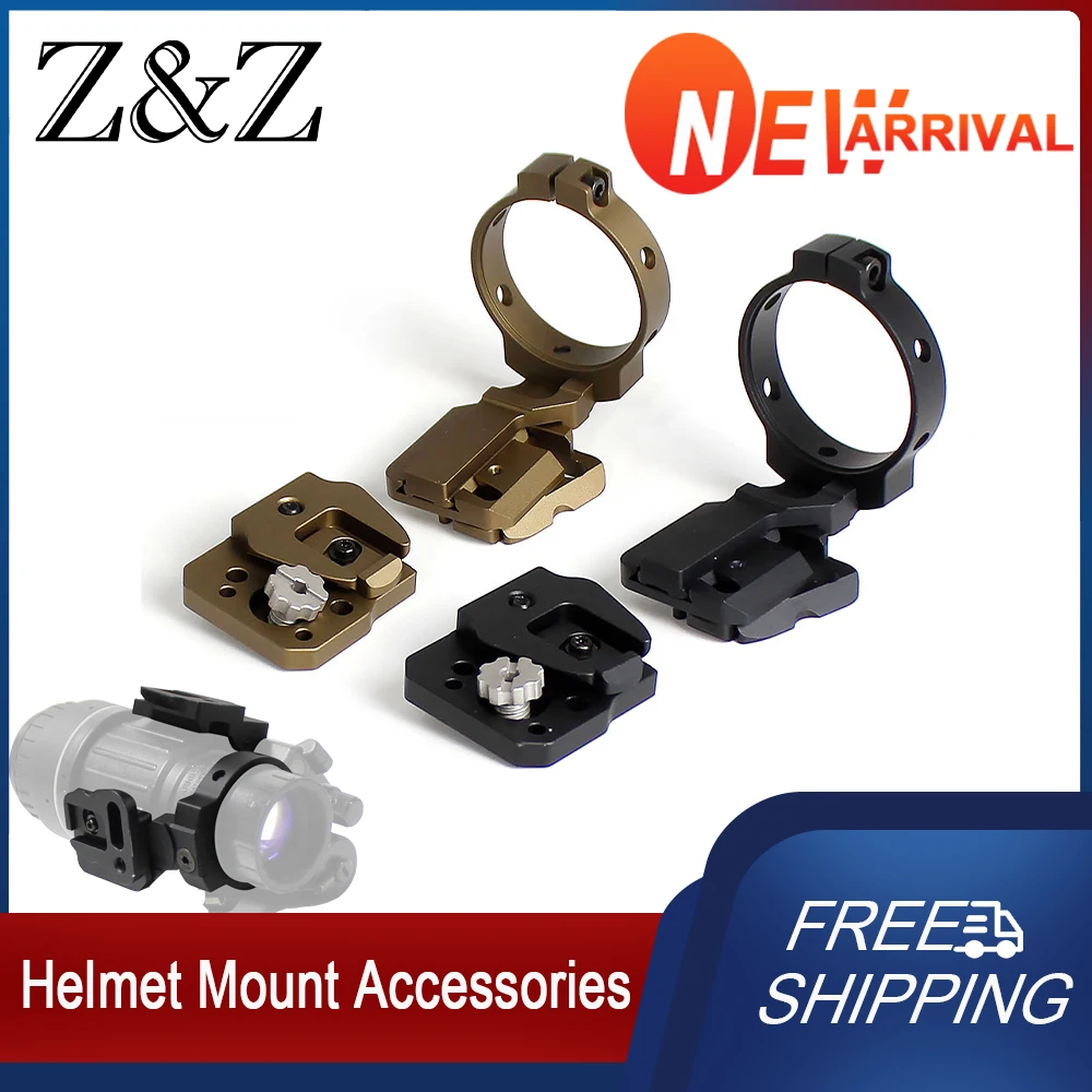 Weapon OSS KVC Obverse Shoe Set Metal Bottom Helmet Mount RQE Universal Bridge for PVS-14 NVG Dovetail Mount Accessories