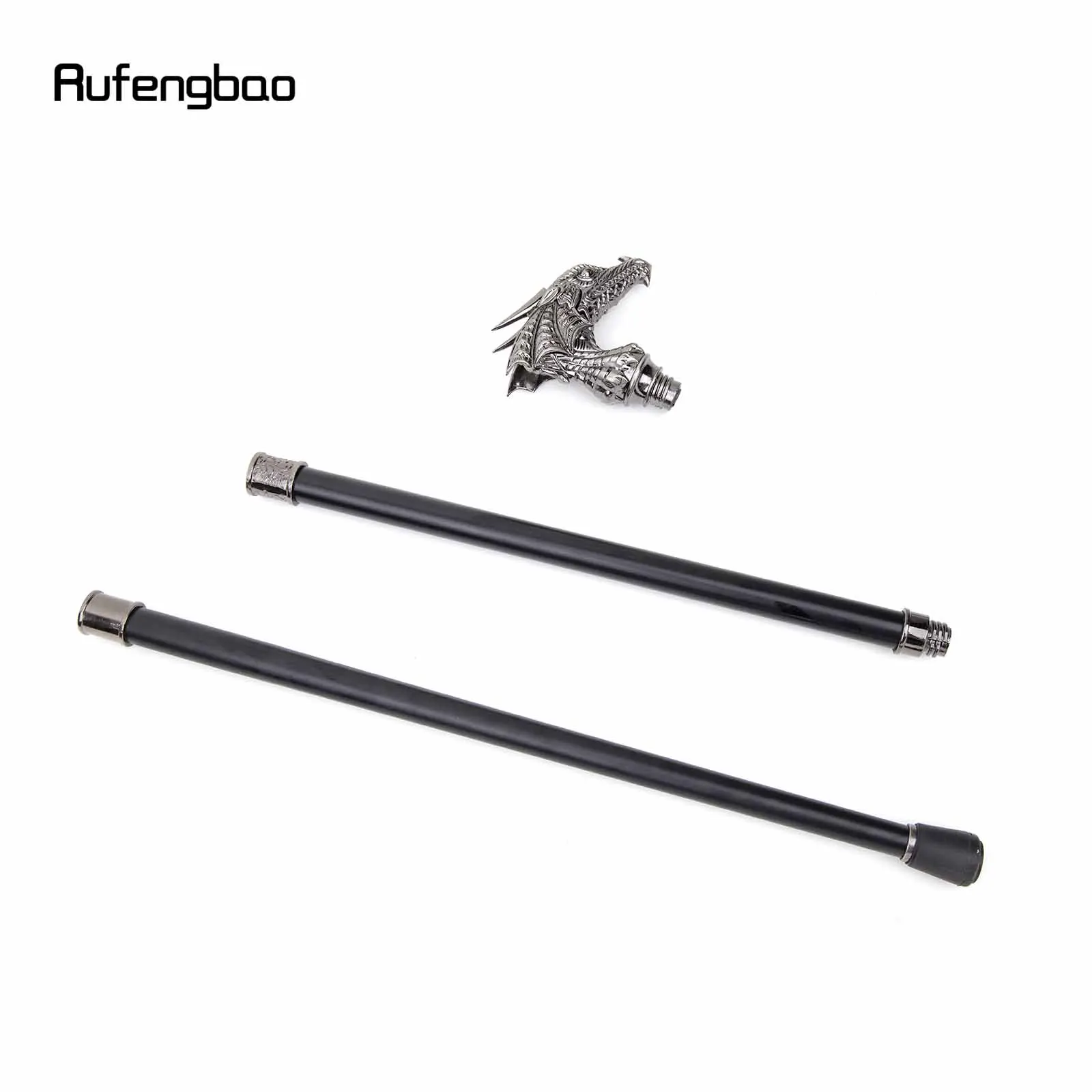 التنين رئيس عصا الزخرفية للحزب ، المألوف المشي قصب Crosier ، خمر الموضة ، 93 سنتيمتر