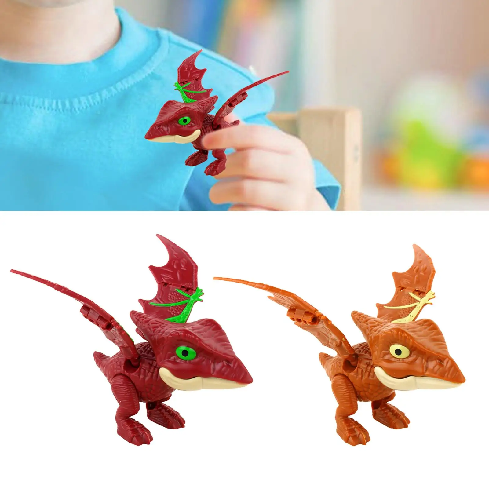 Finger Biting Dinosaur Toy Biting Hand Dino Model For Boys Interesting Collectible Kid Dinosaurs Toy With Movable Mouths For