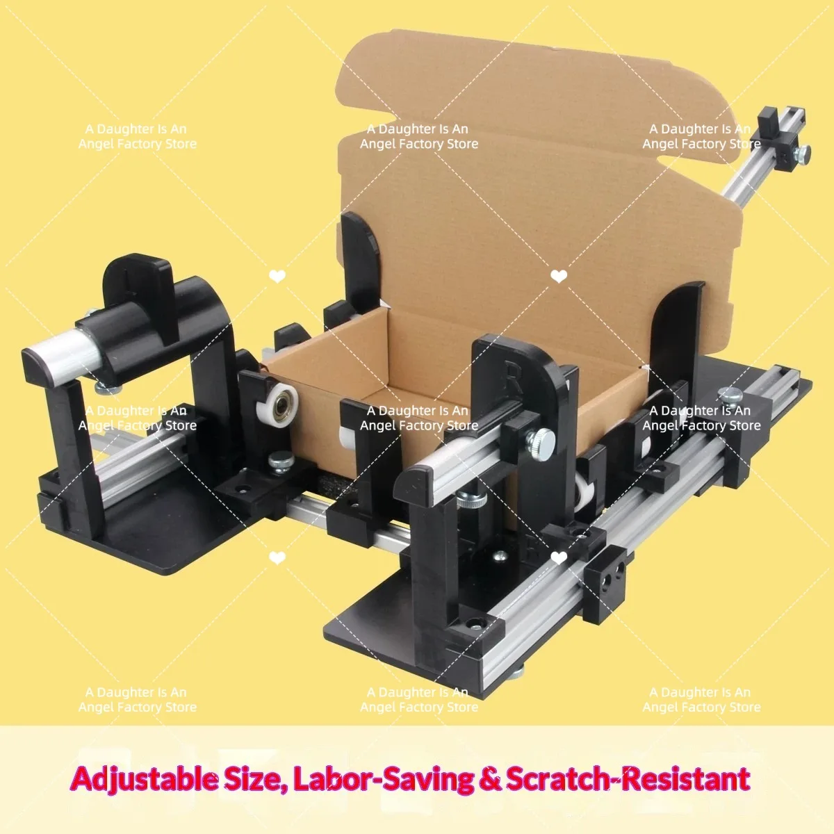 Easy Folding Airplane Box Folding Fixture Hand Tool Baler Size Adjustable Box Folding Box Auxiliary Device