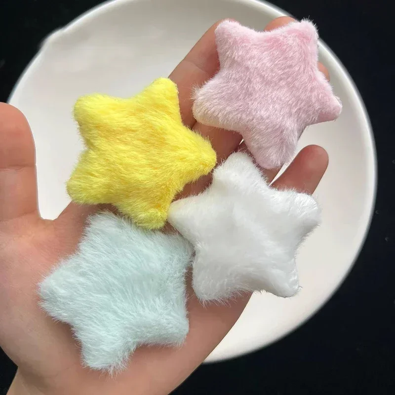 1/12個入り ぬいぐるみスター Y2Kスター ミニスターヘアピン スイートチャイルド ハンドメイド キュートBBピン ヘアピン ヘッドウェア ヘアアクセサリー 女性 女の子