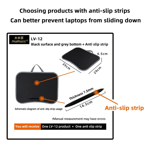 MUMUCC Multifunctional Laptop Desk With Cushion and Filled with Foam Particles, Small Pillow Table, Hard Mouse Pad Large 6 MUMUCC Multifunctional Laptop Desk With Cushion and Filled with Foam Particles, Small Pillow Table, Hard Mouse Pad Large 6