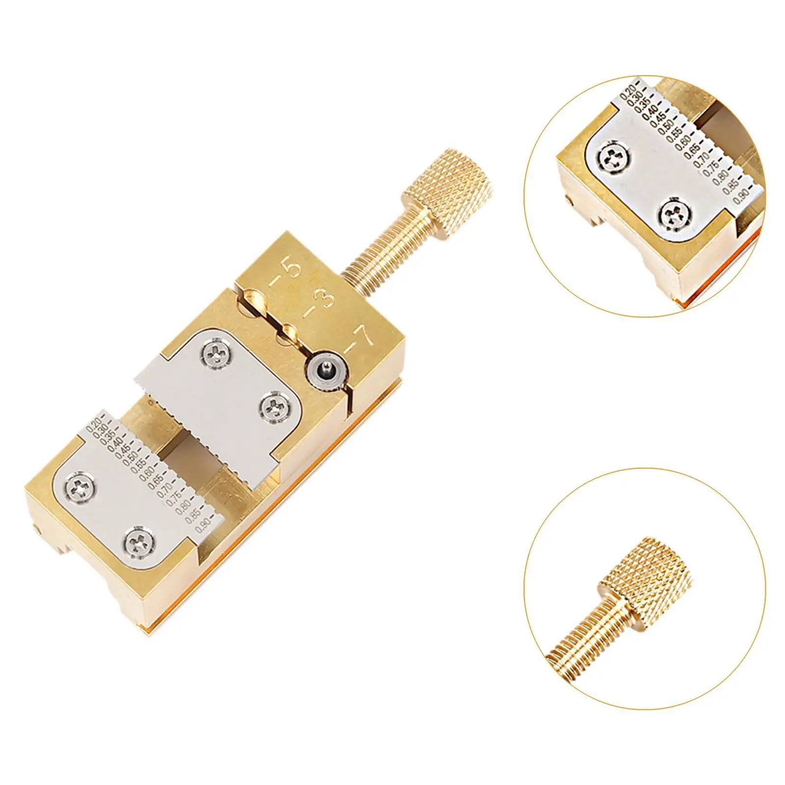 Watch Repair Tool Wheel Vice Clamp Holder Copper Vise Micro Clamping Vise Watch