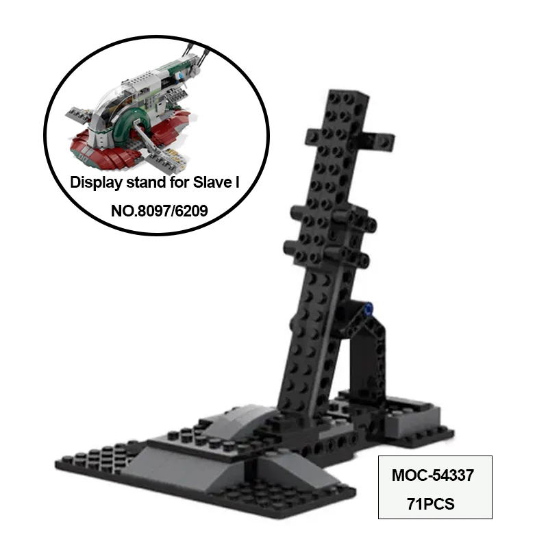 

MOC-54337 Slave I Display stand For 8097/6209 Building blocks stand spare part