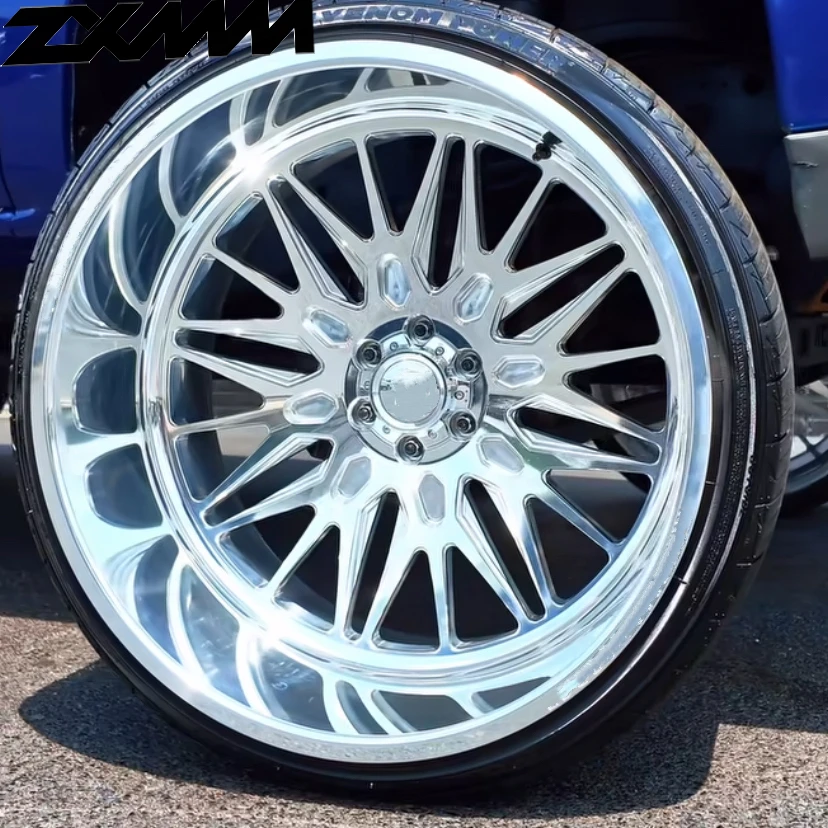 

ZXMM Forged Aluminium Alloy Wheel Rims 22 24 26 28inch 8x170 for ford for Doge 1 for gmc