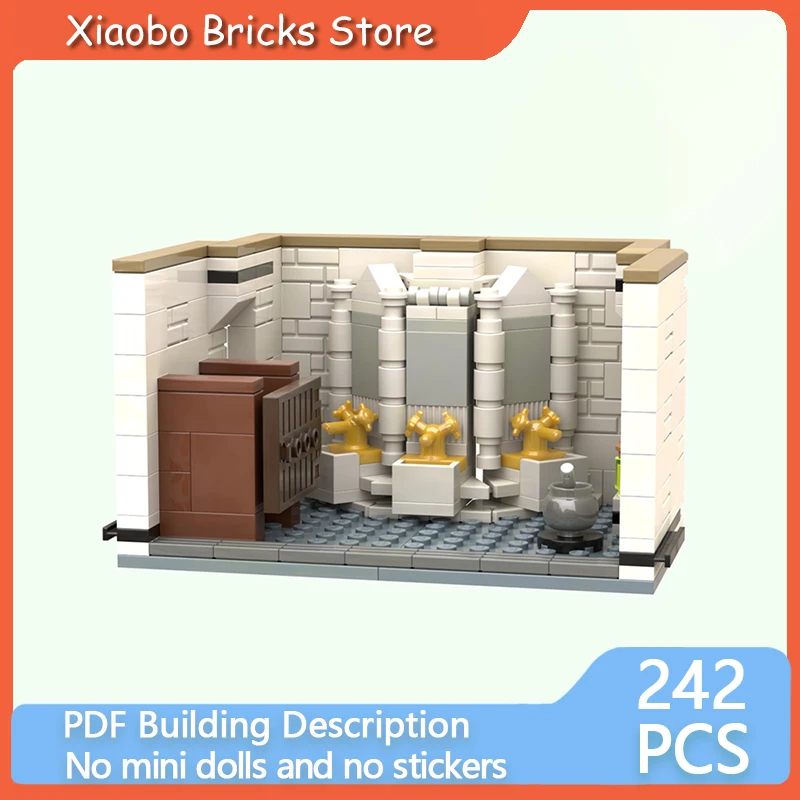

Magical Movie Model MOC Building Bricks Wrong Medicine Placement Room Modular Technology Gift Holiday Assemble Children Toy Suit