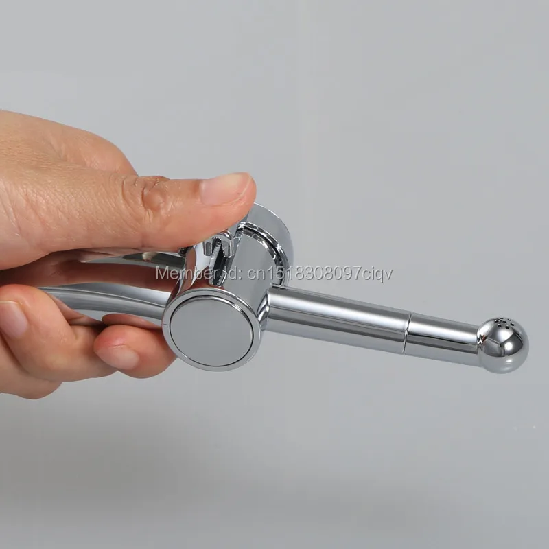 Hot Sale Toilet Hand Held Bidet Shattaf Cloth Diaper Sprayer  Polished Chrome