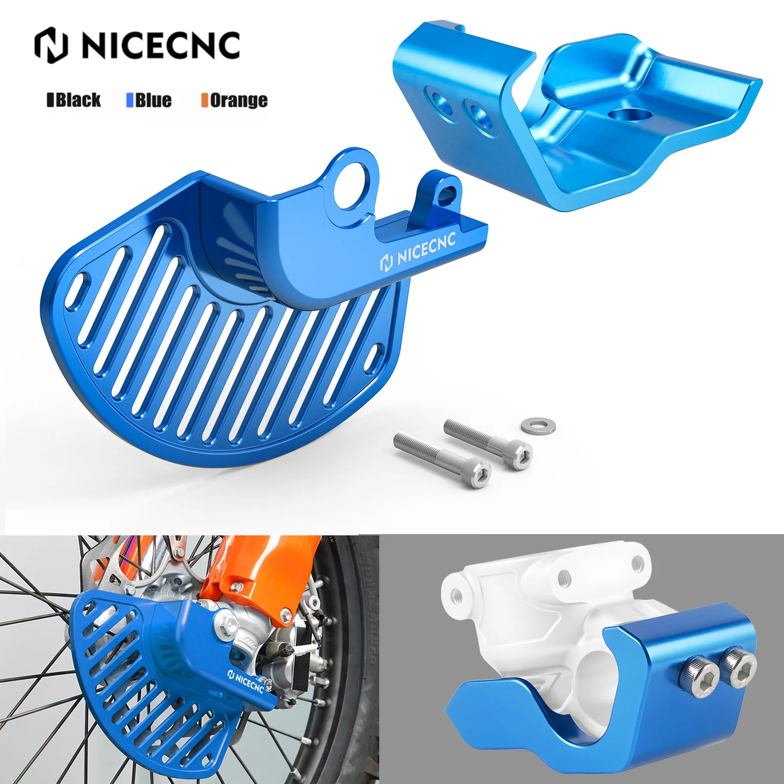 

Комплект защитных кожухов передних тормозных дисков и левых/правых вилок для Husqvarna TE 300 250 TX 300, FE 501, FE 450, 350, 250, FC, TC 125 (модели 2024-2025 гг.)