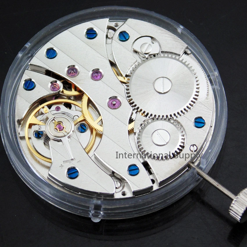 High Quality 17Jewels ST36 Mechanical Hand Winding 6497 Watch Movement Men's Watch