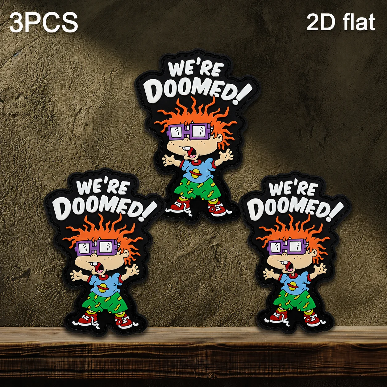 Cartoon Character with Afro Ha - 3D Printing Glasses Frames ulasan dan harga