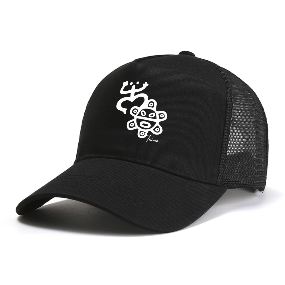 Puerto Rican Sun Frog baseball cap fashion Men Casual Adjustable summer Mesh Breathable hats