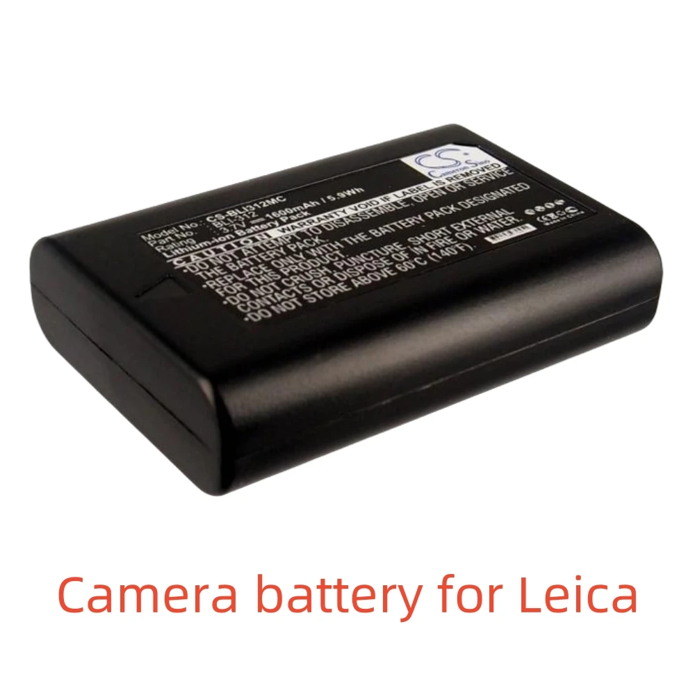 CS Li-ion Camera battery for Leica,3.7V,1600mAh,BM8 M8 M8.2 M9 14464,BLI-312