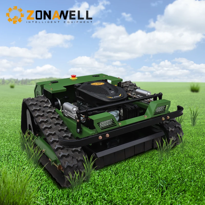 Customizable Engine Professional Industrial Remote Control Robot Lawn Mower Suitable for Agriculture and Forestry