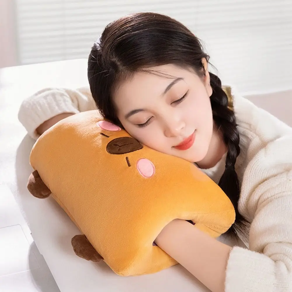 Geschenken Cartoon Handwarmer Kussen Kawaii Zacht Pluche Sierkussen Comfortabel Warm Houden Schattig Knuffel Kantoor