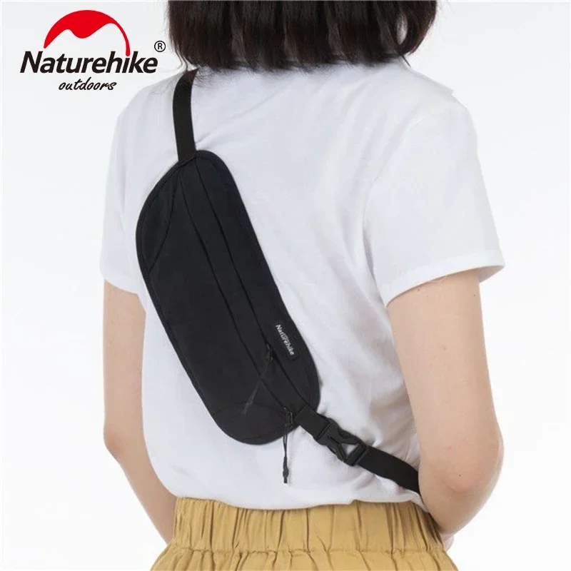 

Naturehike-мужская и женская поясная сумка, спортивная поясная сумка для бега, модная нагрудная сумка через плечо, кошелек для телефона, многофункциональная поясная сумка NH20SN004
