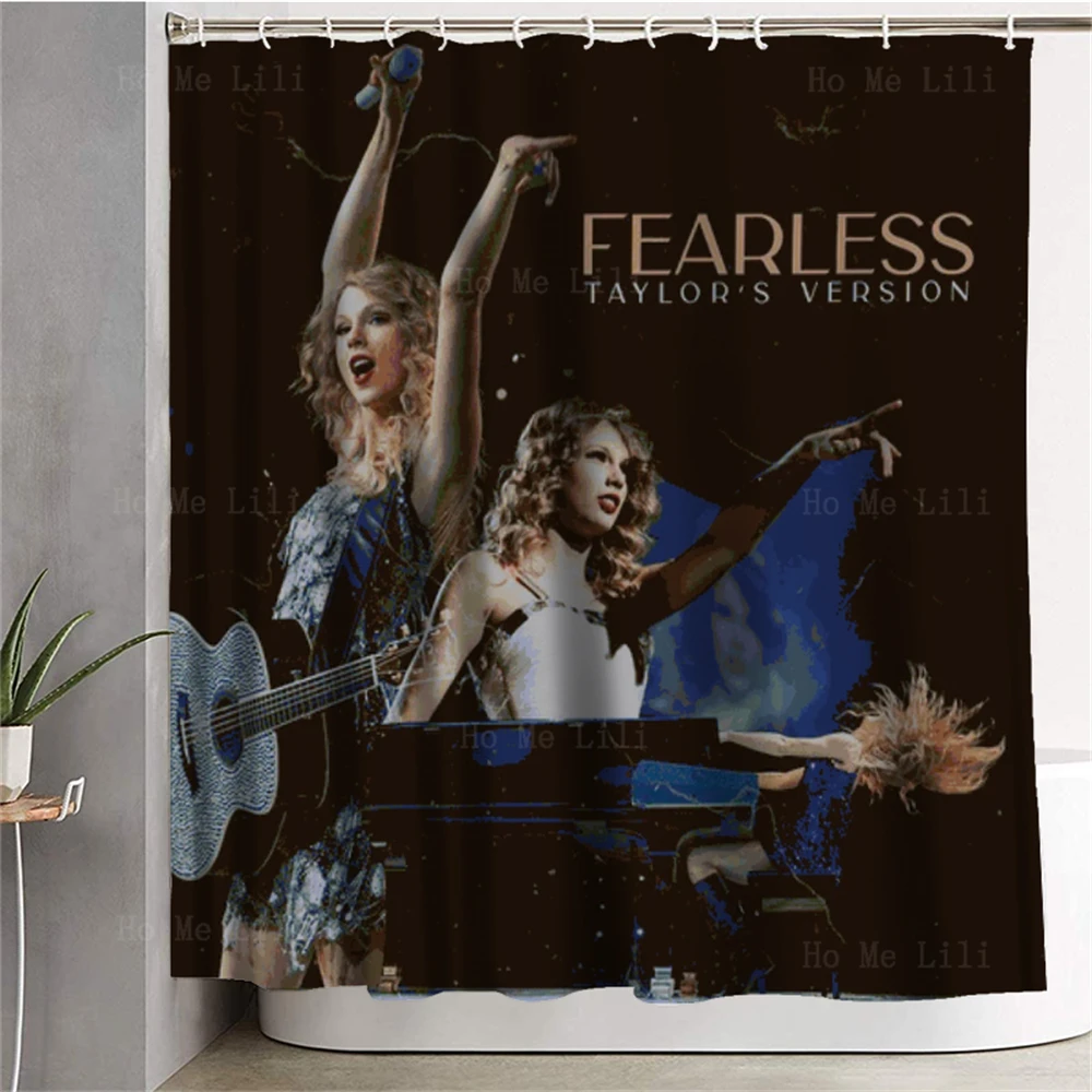 Fearless Concert Michael Jackson And Zombie Thriller End Of The Road Kiss Poster Bathroom Decor Shower Curtain