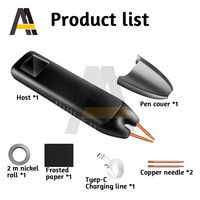 Handheld Spot Welder DIY Adjustable Portable Digital LED Display Color Screen Welding Automatic Trigger for 18650 Battery