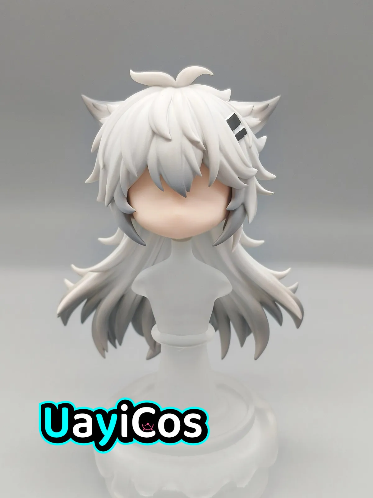 

Arknights Lappland Handmade OB11 OB22 GSC Hair Detachable Hair Shell Wig Faceplates BJD Doll Accessories Game Anime Figure Toy G