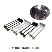 PCIE VGA Bracket Double Slots GPU Holder Open PC Case Frame Accessories