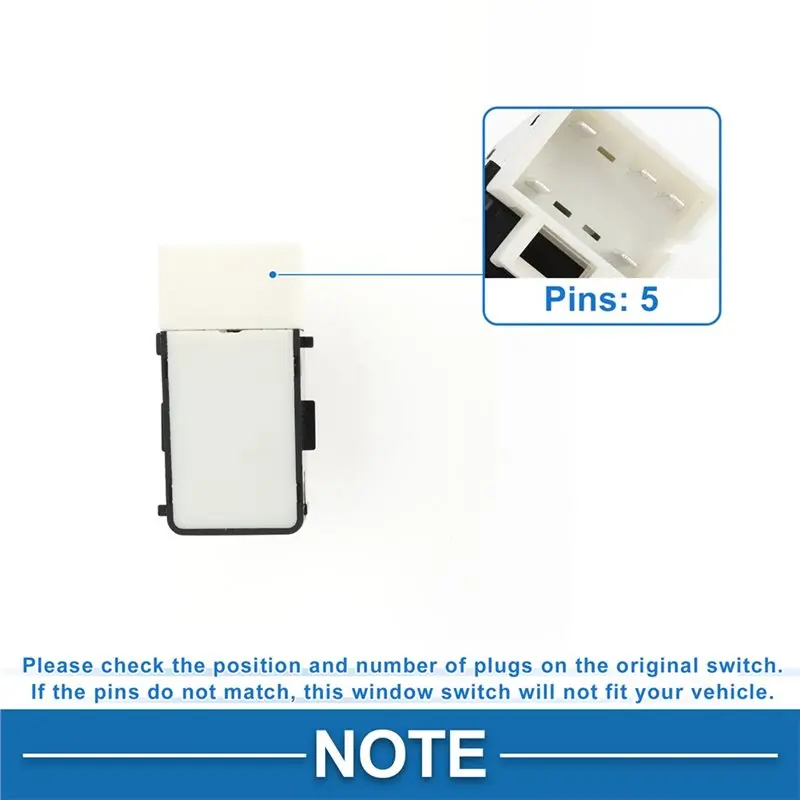 Power Window Switch Rear For Buick Lacrosse For Impala 09 Part No. 25828886