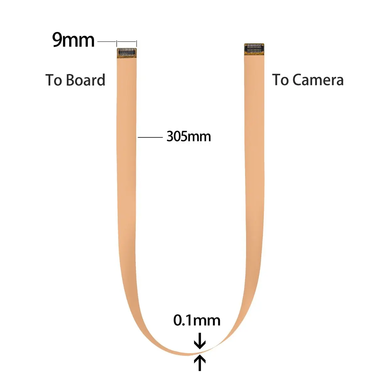 وحدة كاميرا Arducam 8MP IMX219 Autofocus USB2.0 مع كابل تمديد 300 مللي متر