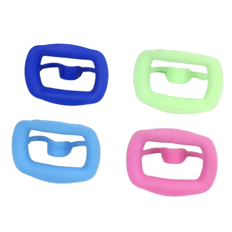 

4PCS/Pack Soft Silicone Dental Cheek Retractor O-Shape Mouth Opener Comfort Oral Cheek Expander for Teeth Whitening Oral Opener
