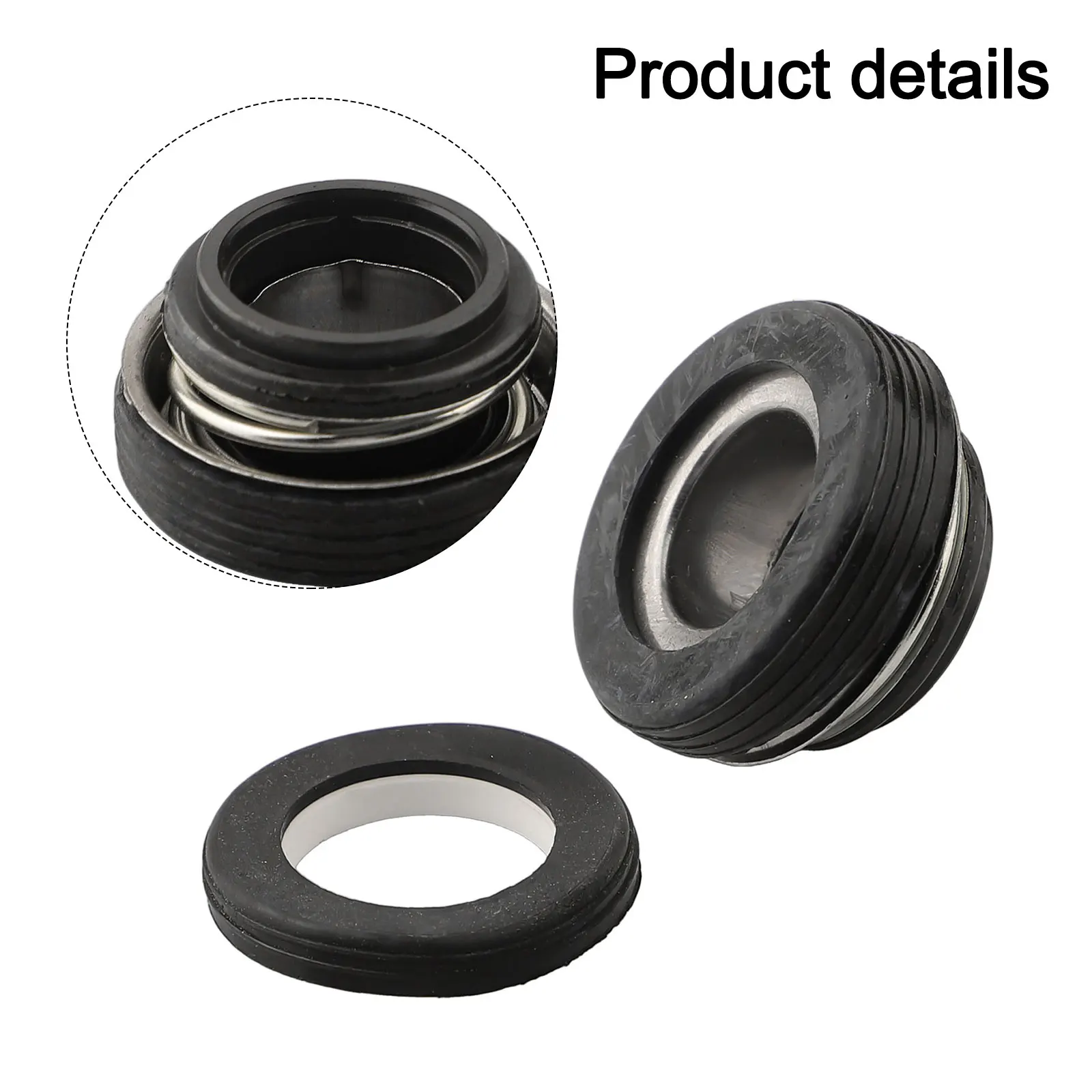 2Pcs Mechanical Seal For Honda 78130-YB4-901 WB20 WB30 WD20 WD30 WA20 Set 2Inch/3Inch Water Pump 78130-YB4- 45mm Seal Ring