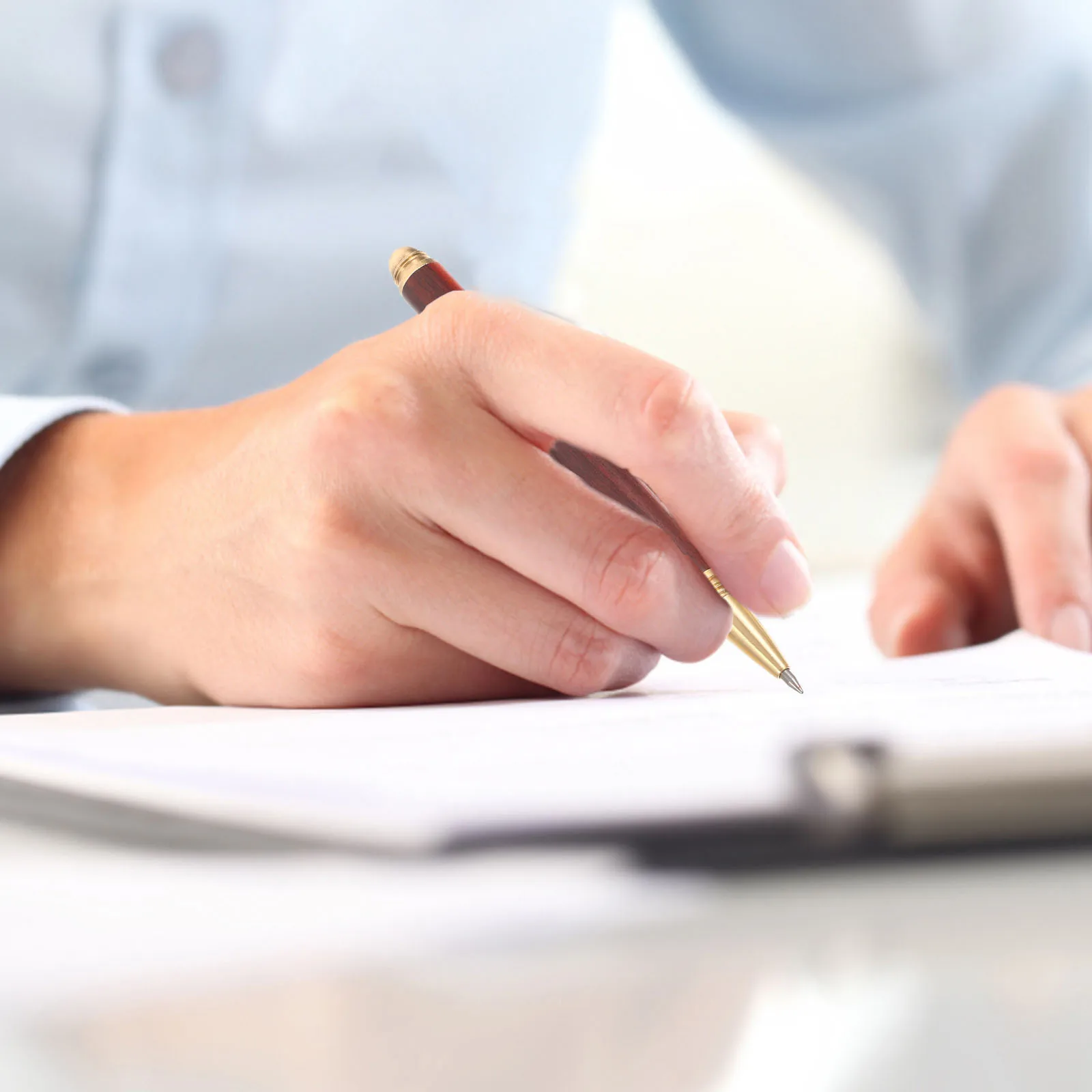 3Pcs Wooden Signing Pen Set Refillable Gel Pens Smooth Writing Design Perfect for Notes Gifts Pen Kits for Woodturning