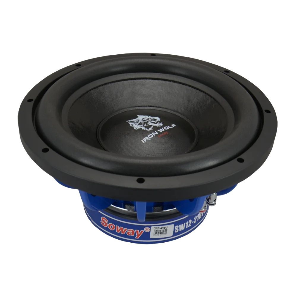 

2 Magnets 2 Terminal 2000w Auto Speaker Subwoofer Audio Car Speakers 12 Inch Sub Woofer Home Theatre Woofer SW12-21BLATV&UTV