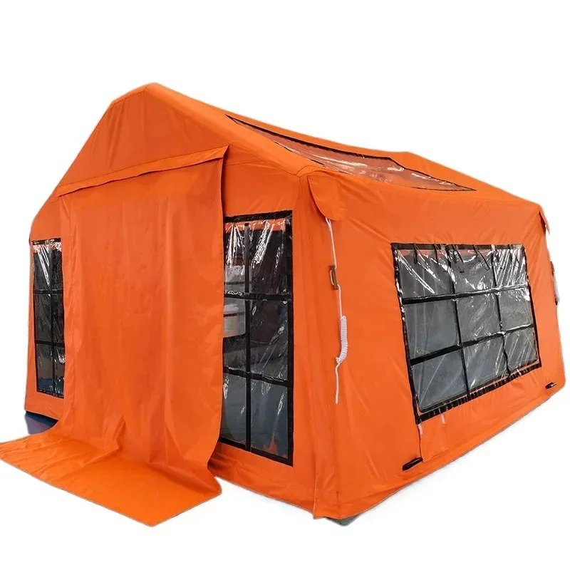 Inflatable Airtight Tent,15㎡ Large Space,Accommodate Multiple People,Waterproof Sunscreen Cold Resistant,for Camping and Party