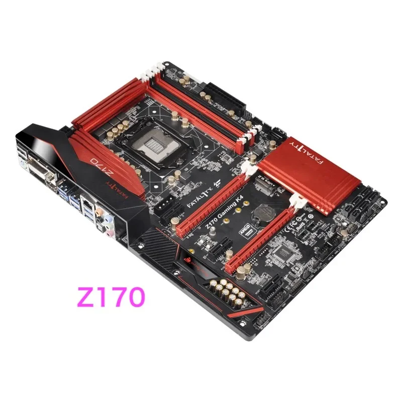 Adecuado para la placa base Asrock Z170 GAMING K4 64GB LGA 1151 DDR4 ATX 100% probado OK completamente funciona envío gratis