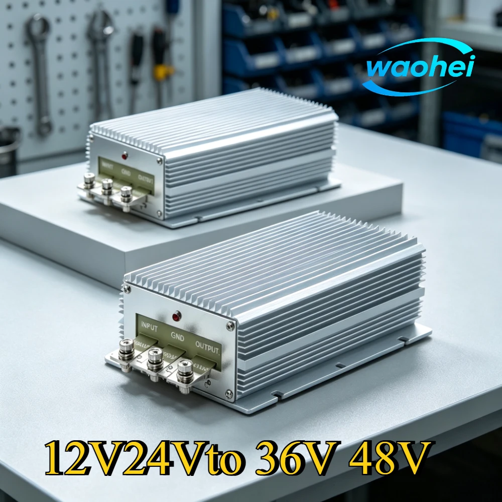12V24V to 36V48V20A/30A DC Power Converter Inverter Transformer Booster Wide Voltage Input 9-35V to 36V48V 48V20A 36V30A ROHS CE