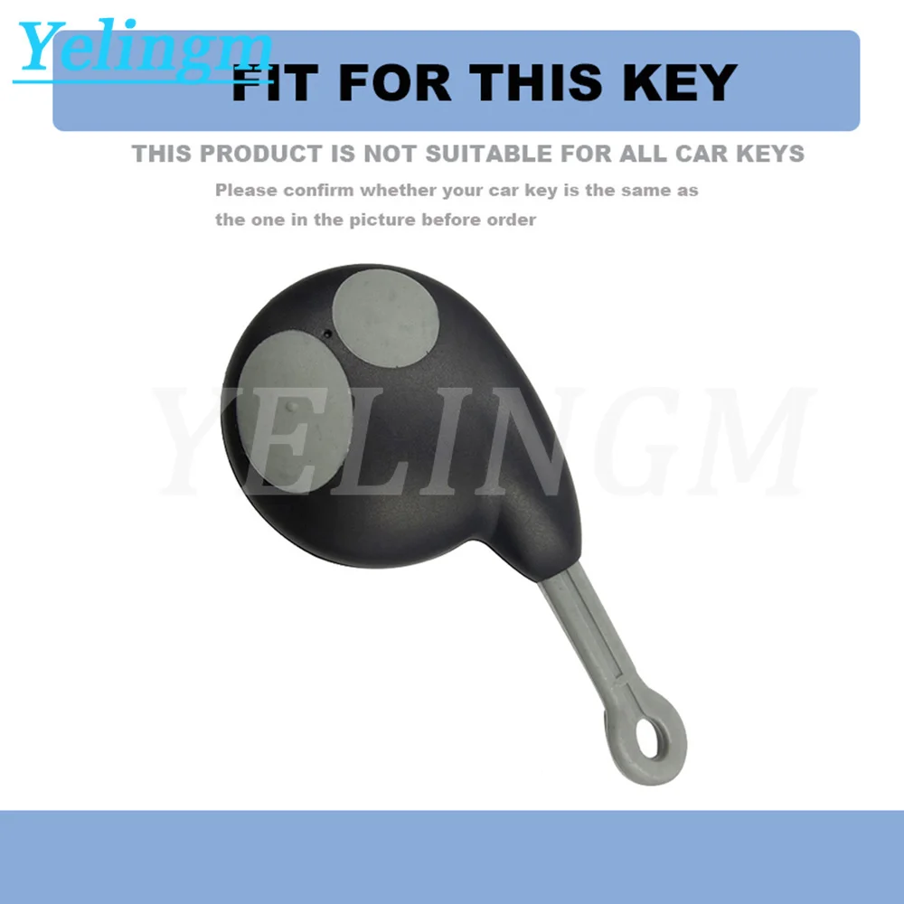 Smart Remote Car Key Shell 2 Buttons For Toyota Cobra Alarm 7777 1046 3193  TPU Key Housing Fob Bag ProtectorCover Case