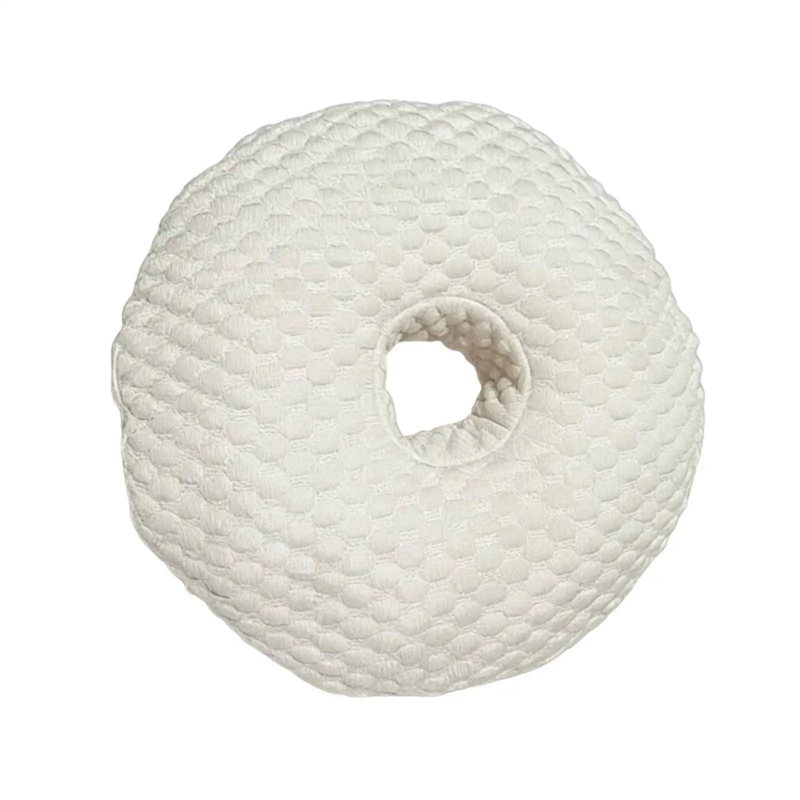 Neck Support Pillow with Ergonomic Design Side Sleeper Donut Pillow for Home Office Nap and Piercing Recovery