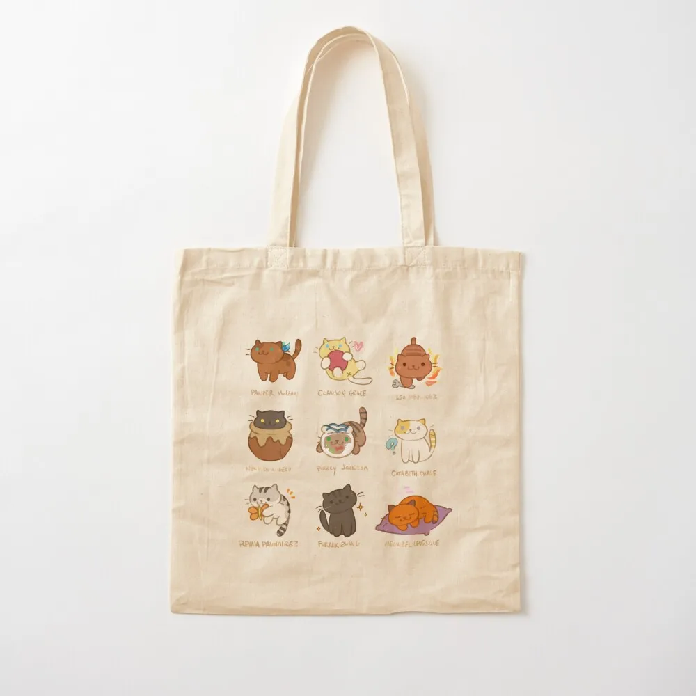 

Purrcy Jackson Tote Bag shopping trolley bag woman shopping bag