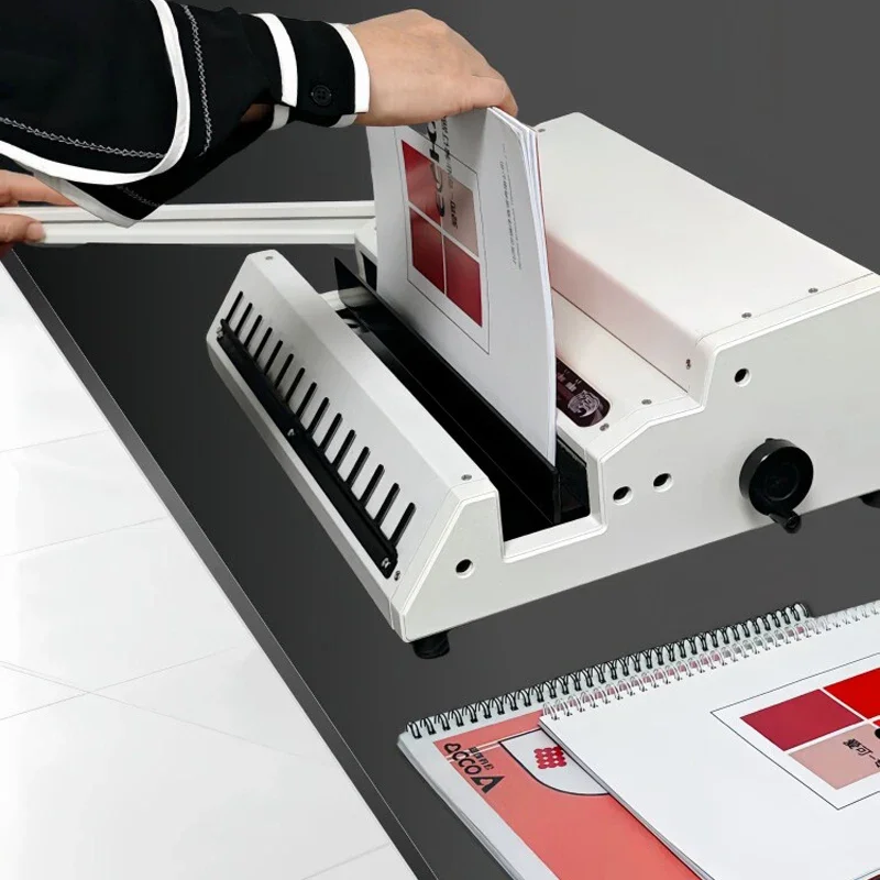 Double-Coil Wire-O Binding Machine 3:1 & 2:1 Multi-Function Wire-O Binding Machine Manual Binding Machine