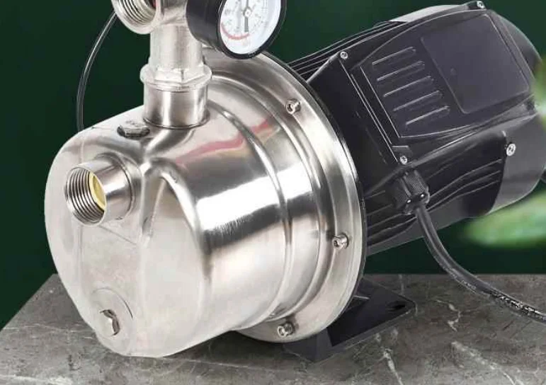 1.5KWSelf-priming jet pump 220V304 stainless steel household intelligent pump automatic pipeline variable frequency booster pump