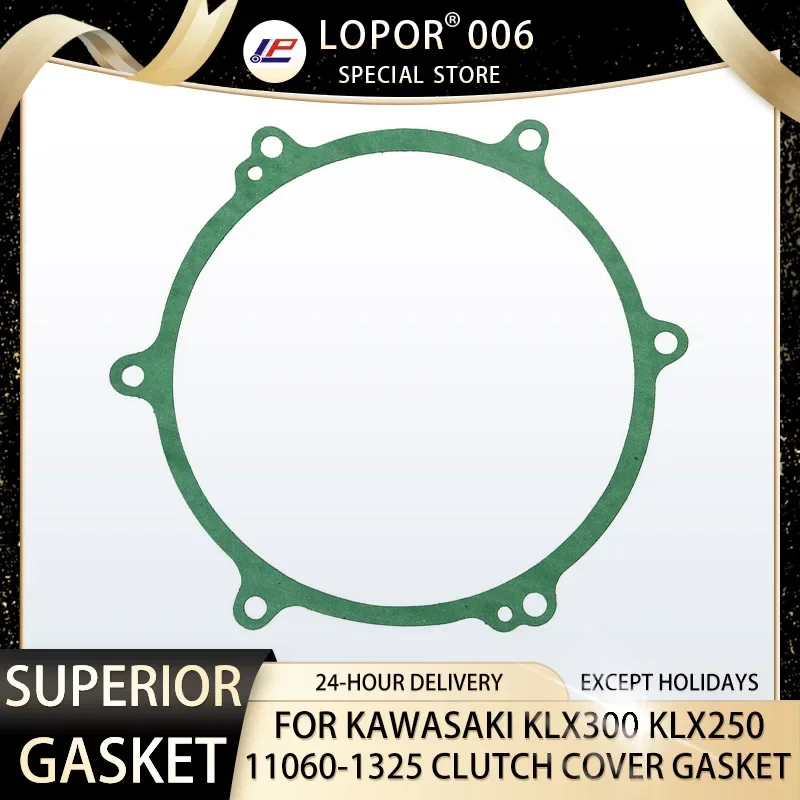 Engine Clutch Cover Gasket Outer For Kawasaki KL250 2000-2007 2011-2012 KLX250 1993-1995 06-08 KLX250R 1993-1996 1999 2001-2005