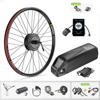 SUTTO Ebike Hub Motor Kit 250W with Battery 13Ah 25Ah 36V Electric Bike Conversion Kit For 26 27.5 28 29 inch 700C Adult Bicycle