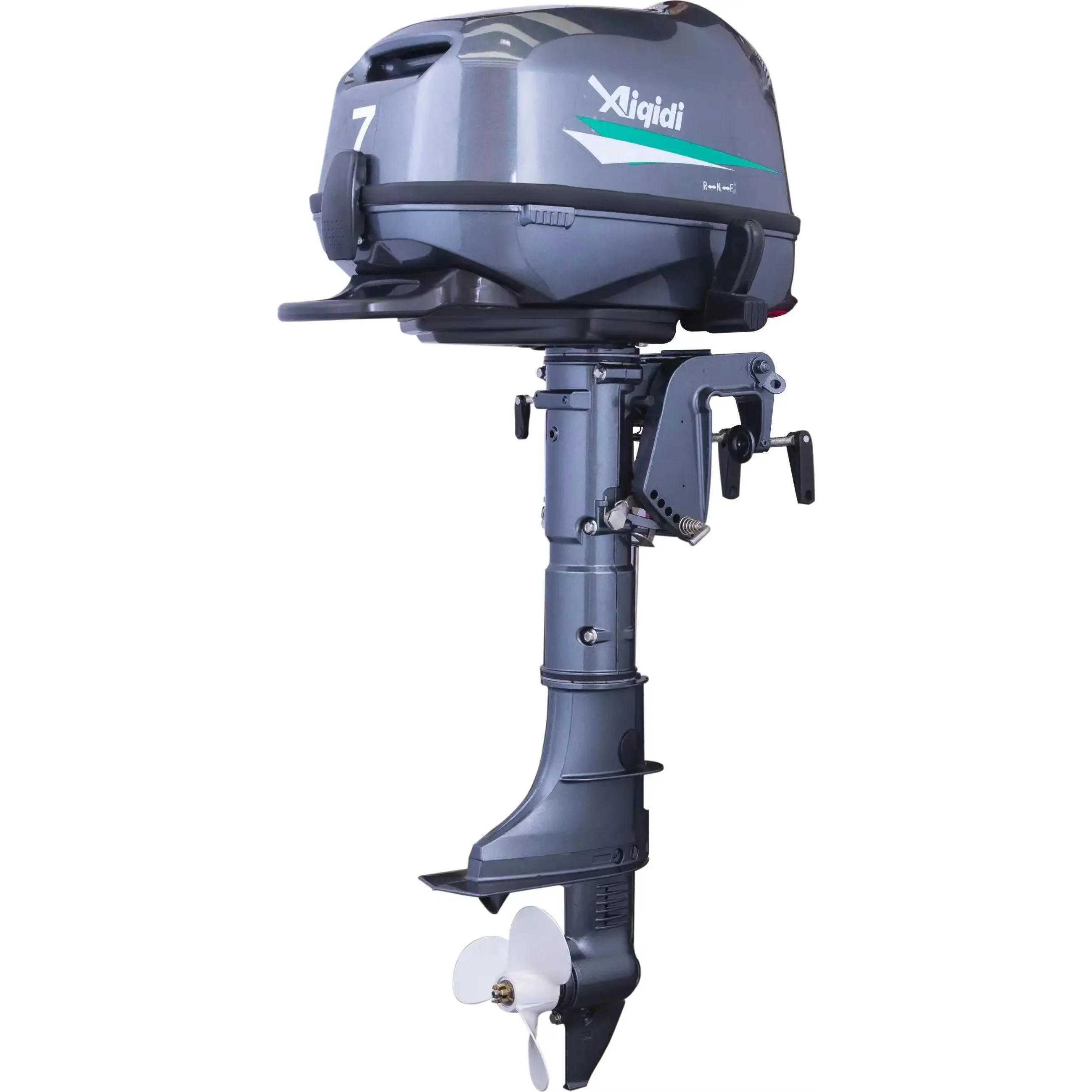 

E7 Electric Outboard Motor 48V Electric Start 5.1KW Boat Engine PMSM 7hp Remote Control System Water Cooling