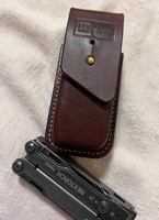 Handmade Vegetable-Tanned Cowhide Pliers Sheath for Nextorch Pioneer