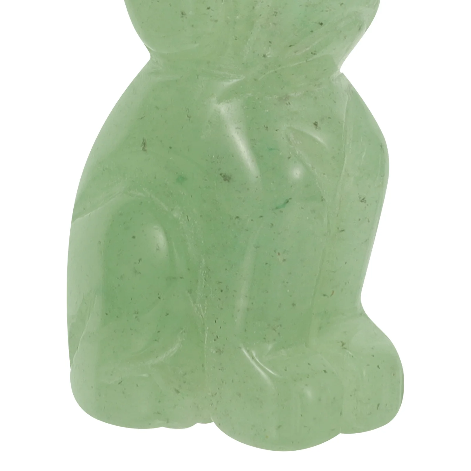 

Jade Stone Dog Craft Exquisite Miniature Sculpture Home Office Desktop Decor Stylish Adornment Wonderful Scene Layout Accessory