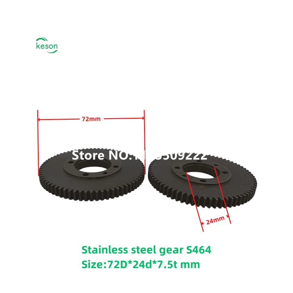 Wire cutting accessories: Sodick machine gear, ceramic output wheel, stainless steel gear S464