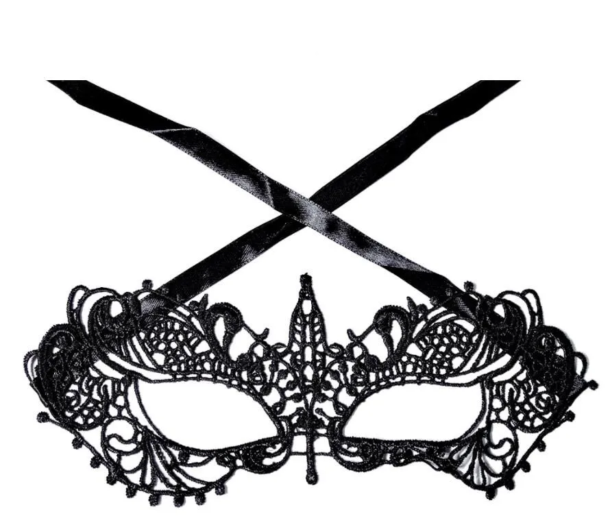 Decorative Mask Party Mask Masquerade Prop Black Lace Masquerade Mask Gothic Style Venetian Mask Hollow Out Costume Mask 2026